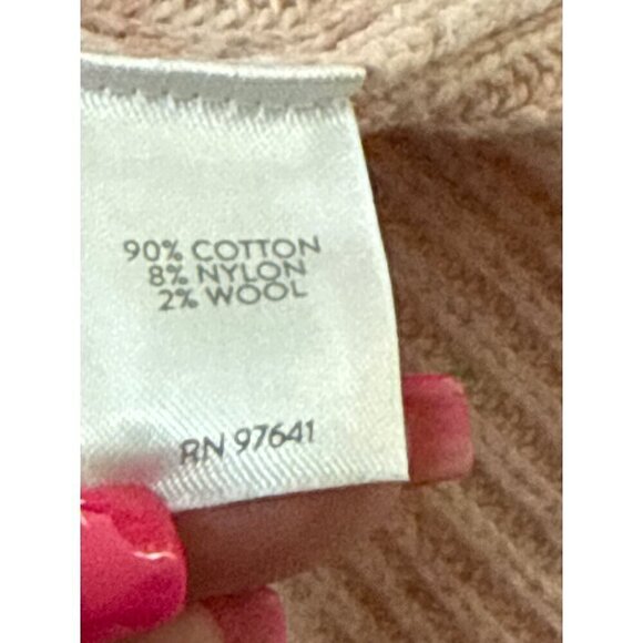 Pure Jill Light Pink Cowell Neck Wool Blend Sweater Size M - Picture 6 of 13